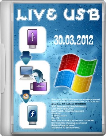 LIVE USB 1 (x86/x64/RUS/30.03.2012)