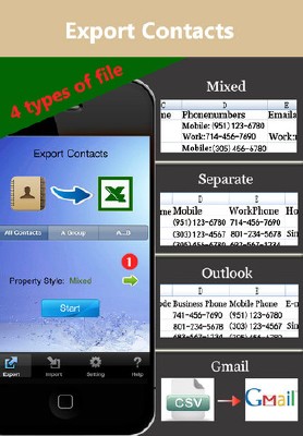 ExcelContacts v2.4 [iPhone/iPod Touch]