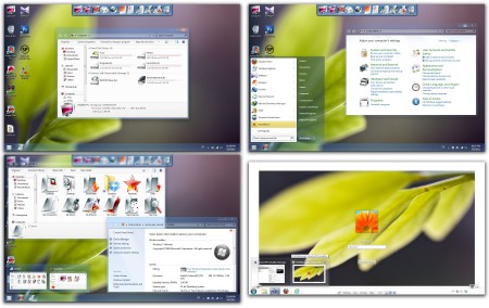 Shine Skin Pack 1.0 for Windows 7 (x32/x64) ML/Rus