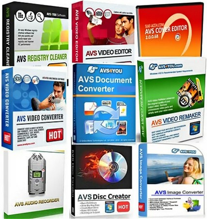 AVS Multimedia Software Collection AiO (20.05.2012)