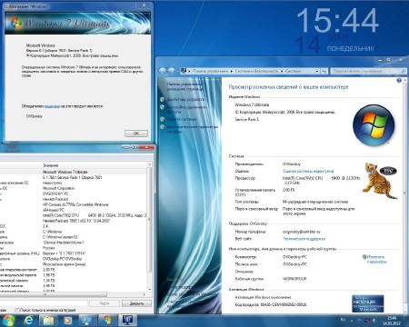 Windows 7 Ultimate Rus x86/x64 SP1 7DB by OVGorskiy� 05.2012