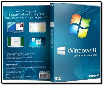 Windows 8 Release Preview Russian x86 Lite (2012)