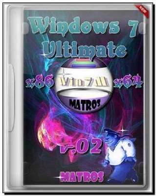 Windows 7 Ultimate x64 Matros v.02 (2012/Rus)