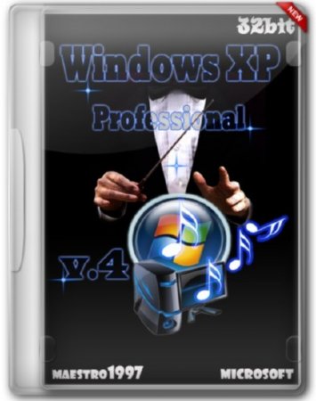 Windows XP Professional SP3 v.4 by maestro1997 (2012/Rus)