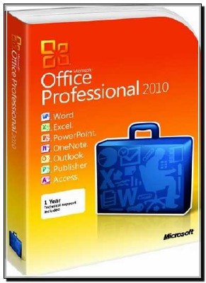 Microsoft Office 2010 Professional x86/64 Plus SP1 DG Soft (2012) Rus