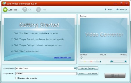 Ann Video Converter 4.5.0  