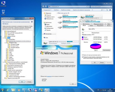 Windows 7 Professional SP1 ru x86/x64 Optim (21.07.2012)