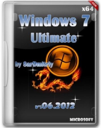 Microsoft Windows 7 Ultimate SP1 By SarDmitriy v.���� (x64/RUS/2012)