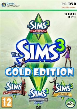 The Sims 3: Gold Edition v.15.0.135.018002 + Store September 2012 (2009-2012/RUS/SIM/Repack by Fenixx)
