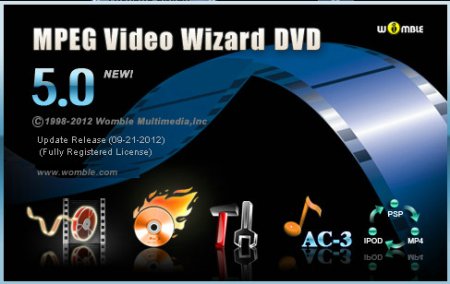 Womble MPEG Video Wizard DVD 5.0.1.105 (09/2012)