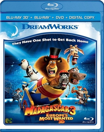 ���������� 3 / Madagascar 3: Europe's Most Wanted (2012) HDRip