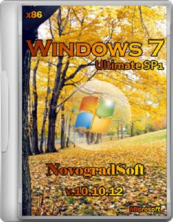 Windows 7 Ultimate SP1 NovogradSoft v.10.10.12 (x86/RUS/2012)