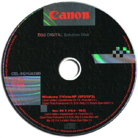 Canon EOS DIGITAL Solution Disk v25.2 (2012/ML/RUS) Win/Mac