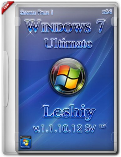 Windows 7 Ultimate Leshiy v1.1.10.12  SV  (x64/RUS)