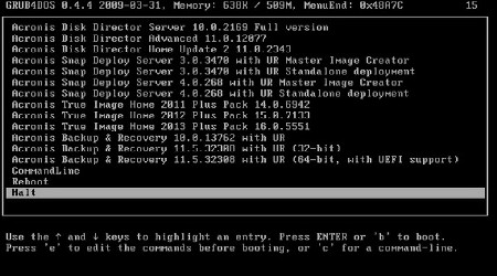 Acronis BootCD Rus (������ 2012)