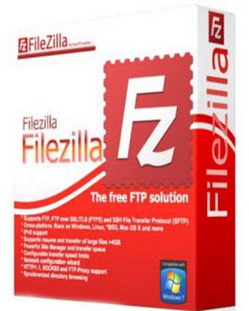 FileZilla 3.6.0.1 Final (RUS) 2012