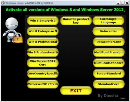 Windows 8 Professional UralSOFT v.1.06 (x64/2012)