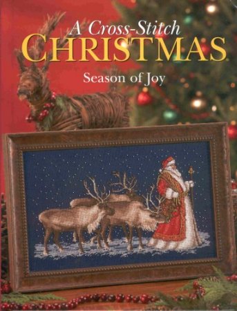 A cross stitch christmas-season of joy