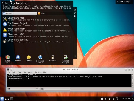 Chakra (Arch + KDE) 2012.12 [x86-64] (1xDVD)