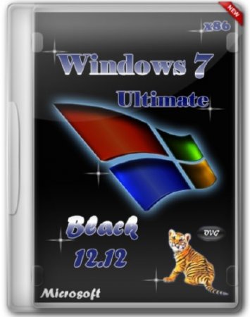 Windows 7 Ultimate x86 SP1 Black by OVGorskiy� 12.12 (2012/RUS)