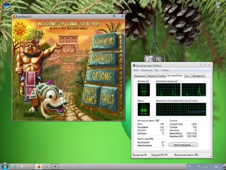 Windows 7 Ultimate SP1 Lite GameNew X (x64/RUS/2013) by vlazok