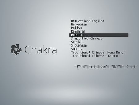 Chakra (Arch + KDE) 2013.01 (x86-64/1xDVD)