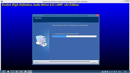 Realtek High Definition Audio Driver R2.70 (3.62) 6.01.6809