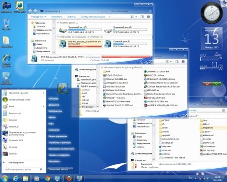 Windows 7 Ultimate SP1 7DB by OVGorskiy 01.2013 (x64/RUS/2013)
