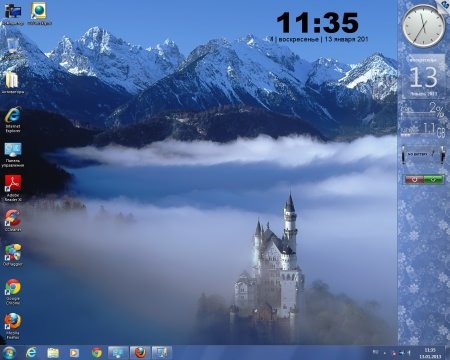 Windows 7 Ultimate SP1 7DB by OVGorskiy 01.2013 (x64/RUS/2013)