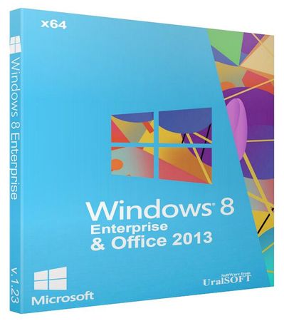 Windows 8 Enterprise & Office2013 UralSOFT v.1.23 (2013/RU)