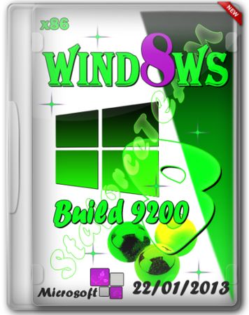 Windows 8 Build 9200 x86 (RU/EN/DE) 22/01/2013  StaforceTEAM