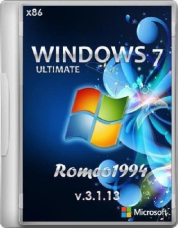 Windows 7 Ultimate v.3.1.13 by Romeo1994 (x86/RUS/2013)