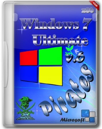 Windows 7 PIRATES SP1 x86 v.6 by GarixBOSSS (2013/RUS)