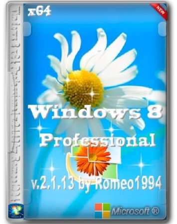 Windows 8 x64 Professional v.2.1.13 by Romeo1994 (2013/RUS)