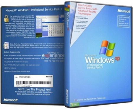 Microsoft Windows XP Professional SP3 VL (Russiann)  