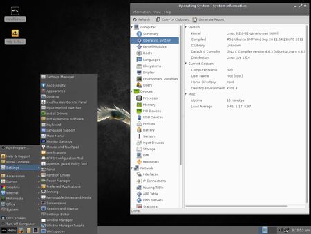 Linux Lite 1.0.4 'Amethyst' 32bit ������ ����������� (2013)