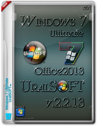 Windows 7 x64 Ultimate Office2013 UralSOFT v.2.2.13 (2013/RUS)
