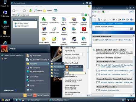 Windows XP Professional SP3 Black Edition 18.02.2013 (�86/ENG/RUS)