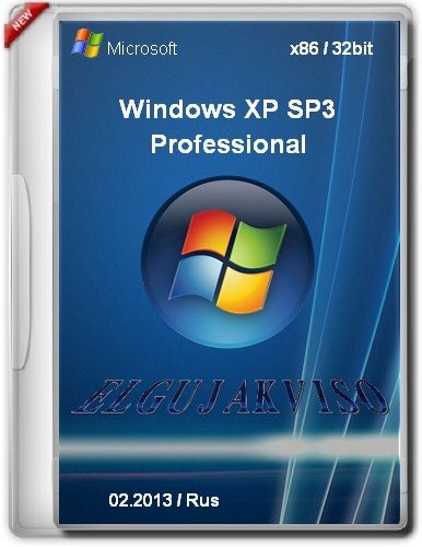 Windows XP Pro SP3 Elgujakviso Edition 02.2013 (x86/2013)
