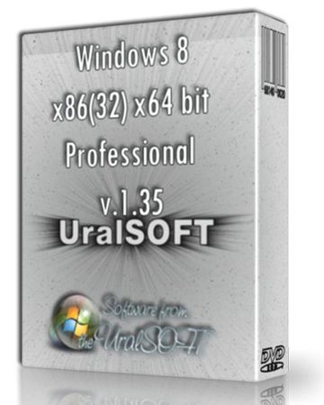 Windows 8 x86x64 Professional UralSOFT v.1.35 (2013)