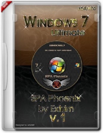 Windows 7 Ultimate x86/x64 SPA Phoenix by Extrim v.1 (RUS/2013)