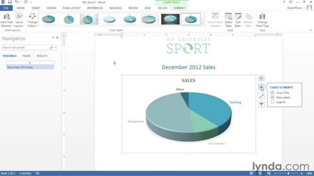 Lynda.com | Word 2013 Essential Training - �������� ���� [2013] [EN] PCRec 