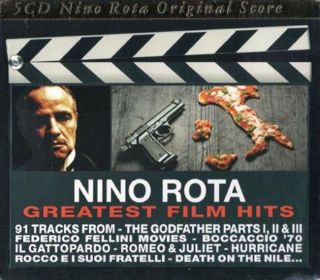 Nino Rota - Greatest Film Hits (5CD Box Set 2012)