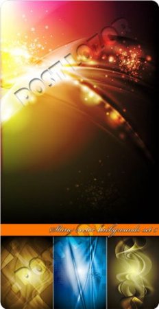 Shine vector backgrounds set 5