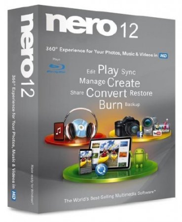 Nero v 12.5.01300 Full + Content Pack RePack ENG|RUS