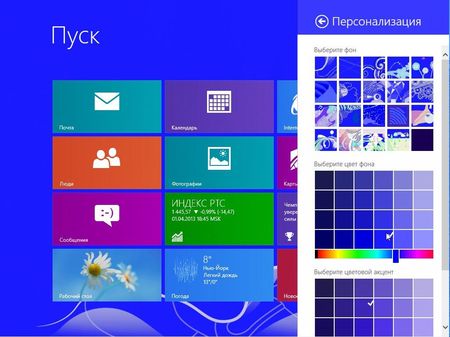 Windows 8 Pro Blue build 9364 by Bukmop (x86/RUS/ENG/2013) 
