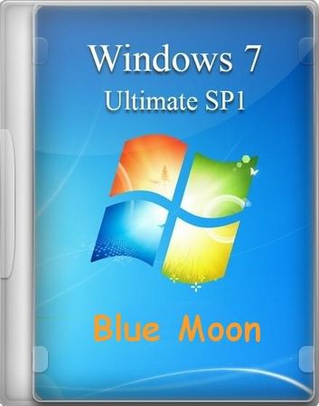 Windows 7 Ultimate SP1 x86 Blue Moon ( 2013) 