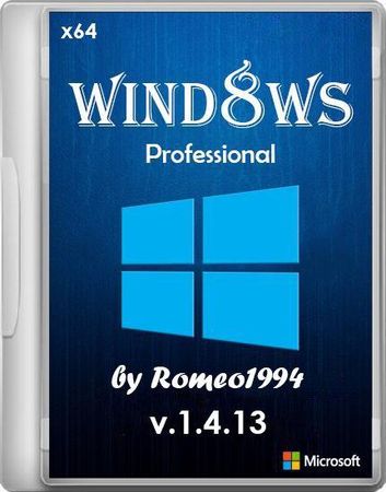 Windows 8 Professional v.1.4.13 by Romeo1994 (x64/RUS/2013)