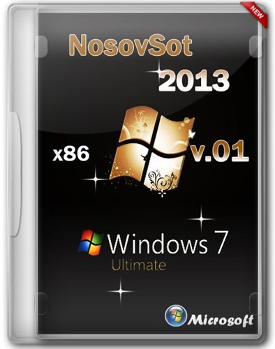 Windows 7 Ultimate x86 NosovSot 2013 v.01 (2013/RUS)