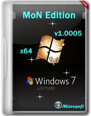 Windows 7 SP1 Ultimate MoN Edition 1.0005 (x64/2013/RUS)